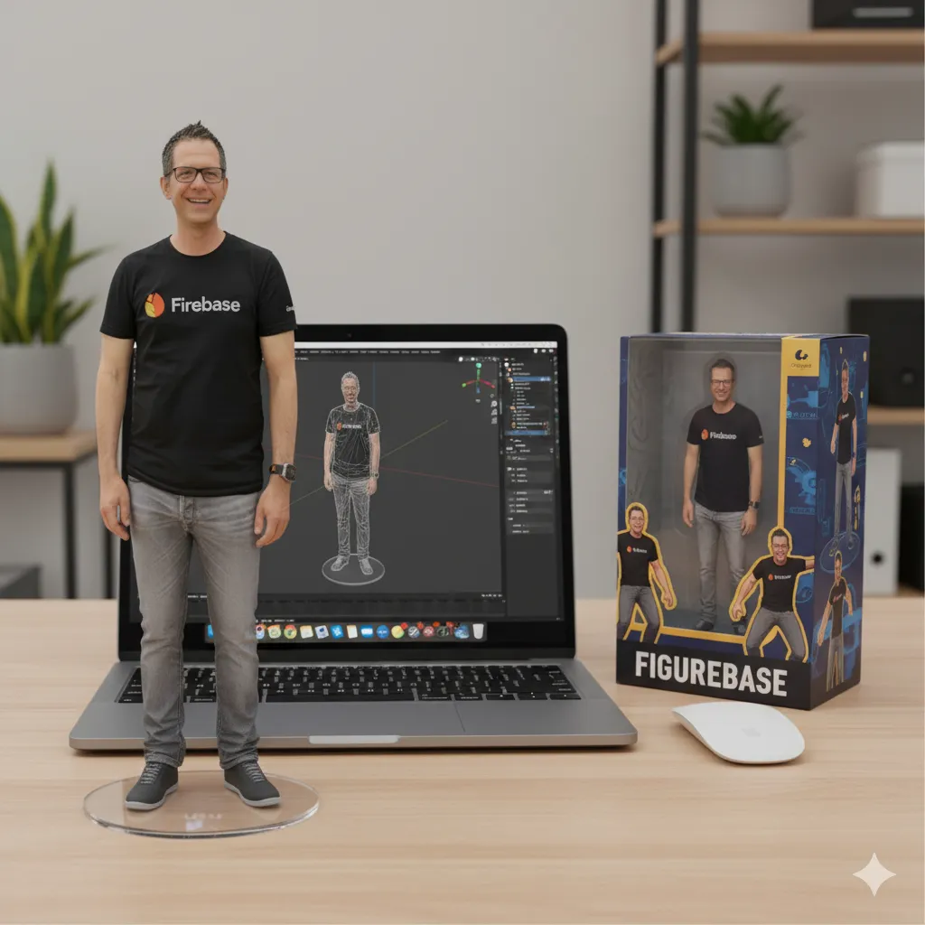 Peter as an action figure