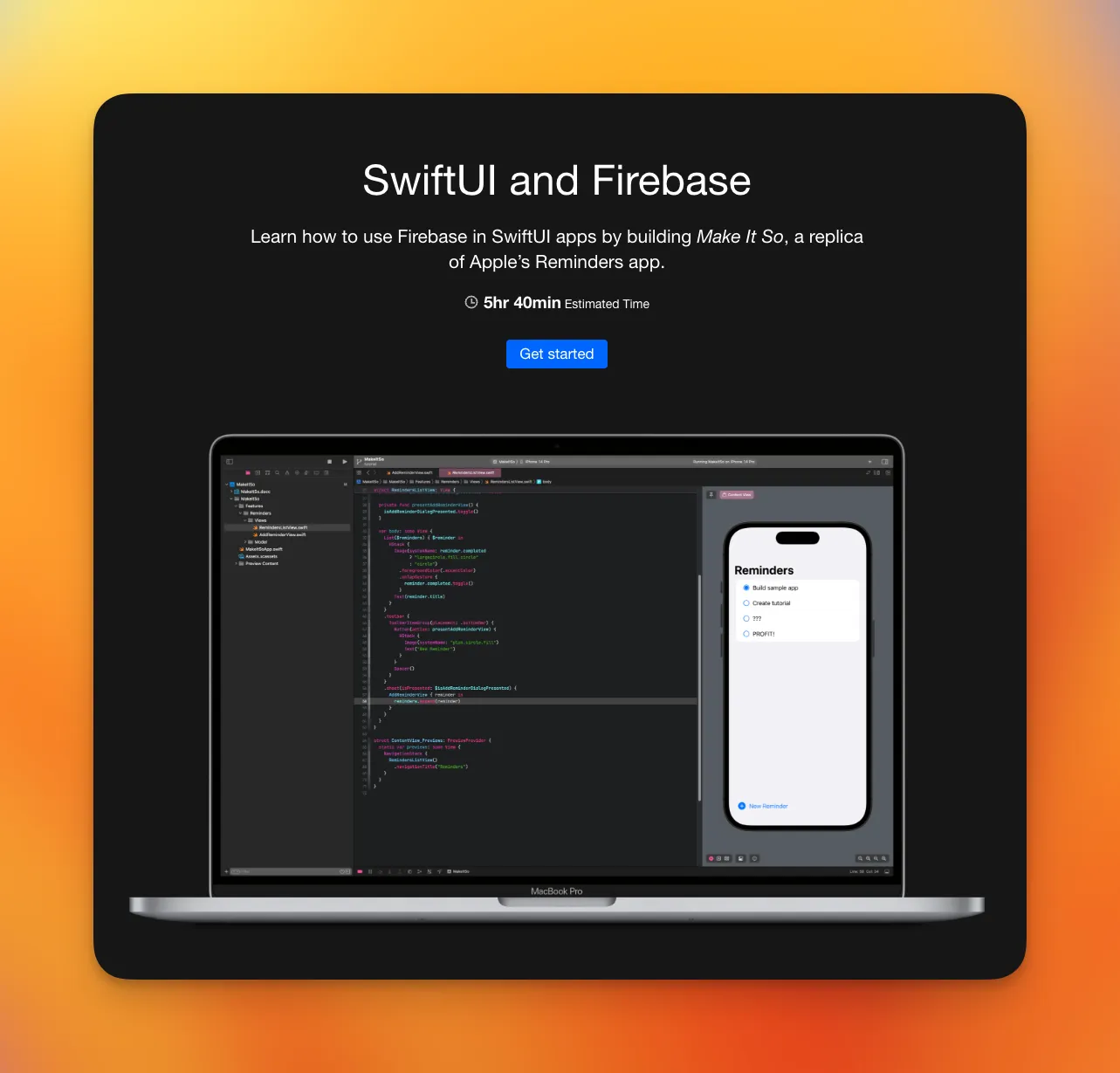 SwiftUI and Firebase